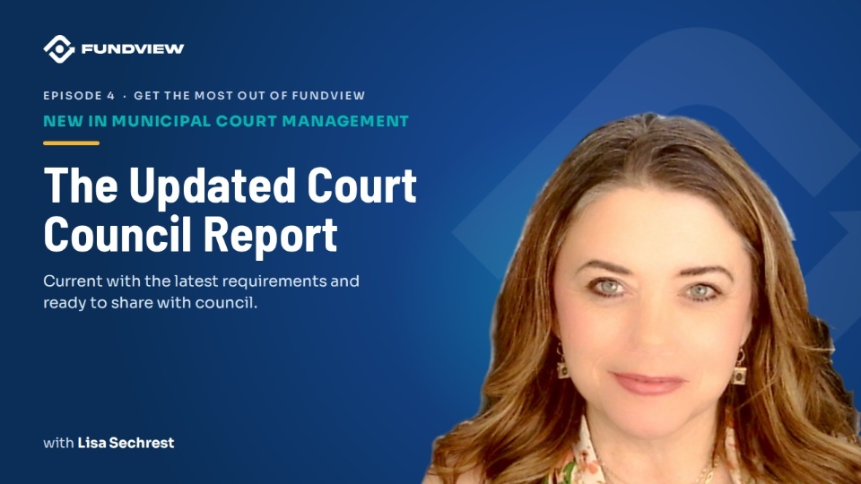Episode 4: New in Municipal Court Management: The Updated Court Council Report (Municipal Court Management)